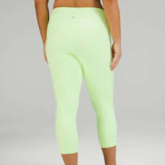 Lululemon Align High-Rise Crop 23" in Faded Zap Size 8 - Picture 2 of 9